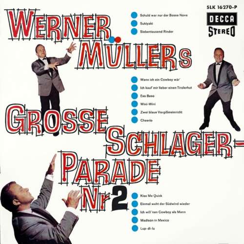 Cover Werner Müller Und Sein Orchester - Werner Müllers Große Schlagerparade Nr. 2 (LP, Album) Schallplatten Ankauf