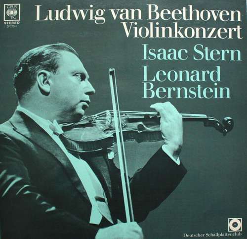 Cover Ludwig van Beethoven - Isaac Stern, Leonard Bernstein - Violinkonzert (LP, RE) Schallplatten Ankauf
