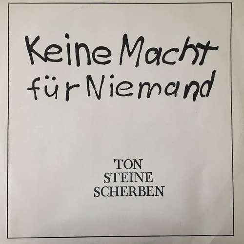 Cover Ton Steine Scherben - Keine Macht Für Niemand (2xLP, Album, RE, gat) Schallplatten Ankauf