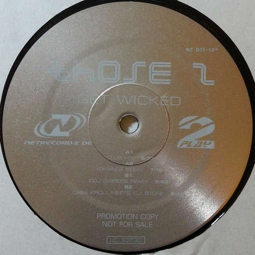 Cover Those 2 - Get Wicked (12, Promo) Schallplatten Ankauf