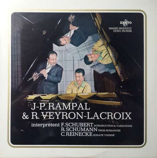 Cover Jean-Pierre Rampal, Robert Veyron-Lacroix, Various - Introduction & Variations / Trois Romances / Sonate Undine (LP) Schallplatten Ankauf
