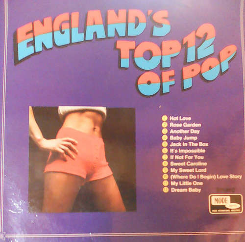 Cover Various - England's Top 12 Of Pop (LP) Schallplatten Ankauf