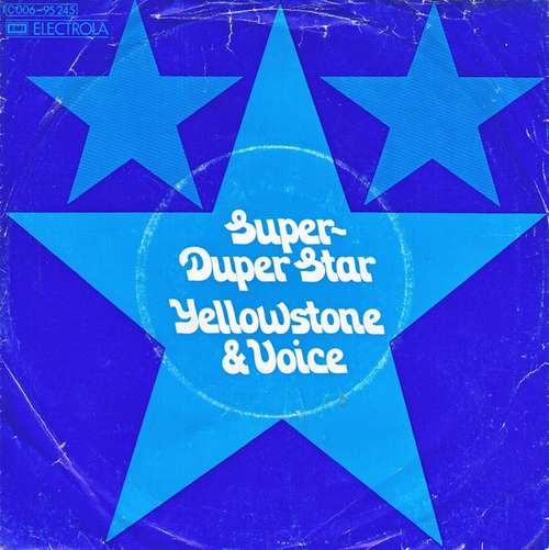 Cover Yellowstone & Voice - Super-Duper Star (7, Single) Schallplatten Ankauf