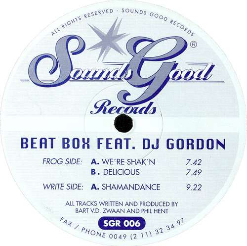Cover Beat Box Feat. DJ Gordon - Shamandance (12) Schallplatten Ankauf