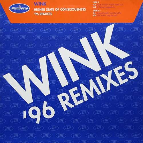Cover Wink* - Higher State Of Consciousness ('96 Remixes) (12, M/Print) Schallplatten Ankauf