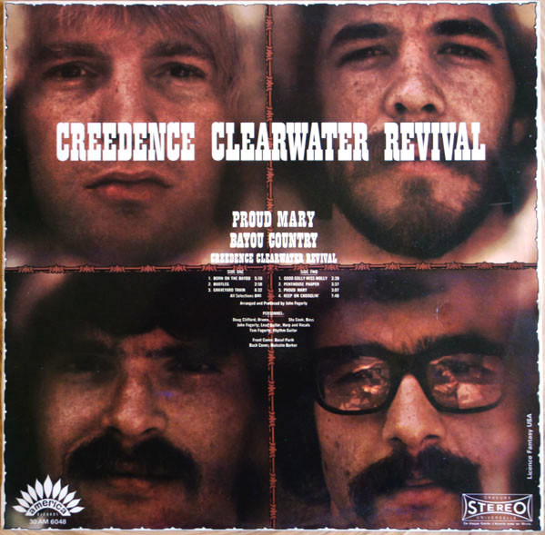 Bild Creedence Clearwater Revival - Proud Mary / Bayou Country (LP, Album) Schallplatten Ankauf