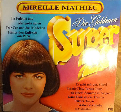 Cover Mireille Mathieu - Die Goldenen Super 20 (LP, Comp) Schallplatten Ankauf