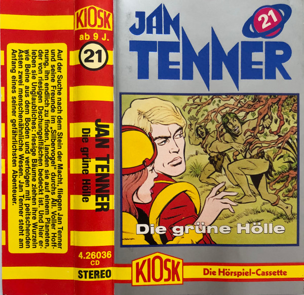 Cover Kevin Hayes (4) - Jan Tenner 21 - Die Grüne Hölle (Cass) Schallplatten Ankauf