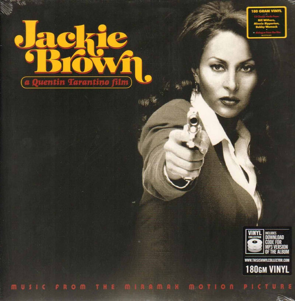 Cover Various - Jackie Brown (Music From The Miramax Motion Picture) (LP, Comp, RE, 180) Schallplatten Ankauf