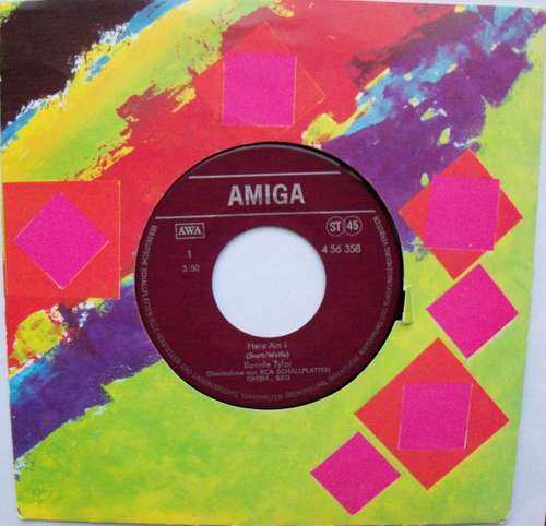 Cover Bonnie Tyler - Here Am I / It's A Heartache (7, Single) Schallplatten Ankauf