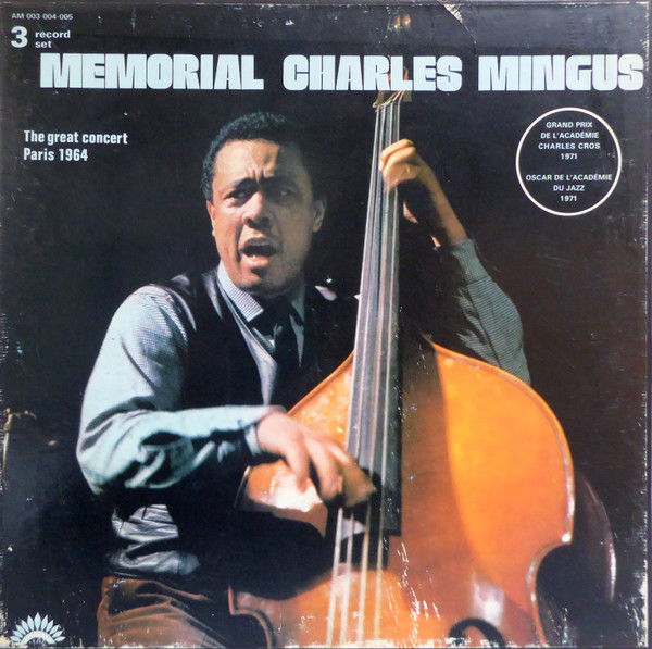 Cover Charles Mingus - Memorial Charles Mingus - The Great Concert Paris 1964 (3xLP, Album, RE + Box) Schallplatten Ankauf