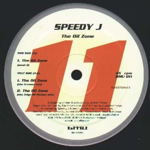 Cover Speedy J - The Oil Zone (12) Schallplatten Ankauf