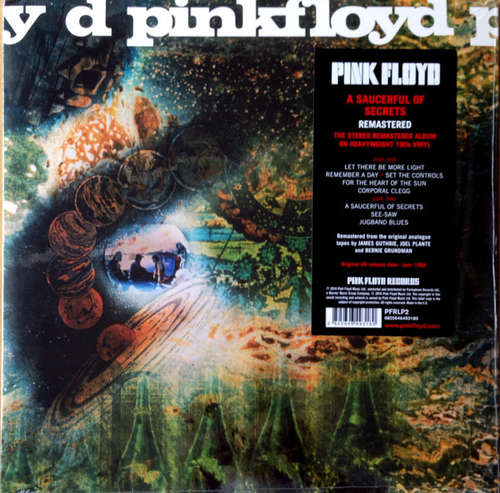 Cover Pink Floyd - A Saucerful Of Secrets (LP, Album, RE, RM, 180) Schallplatten Ankauf