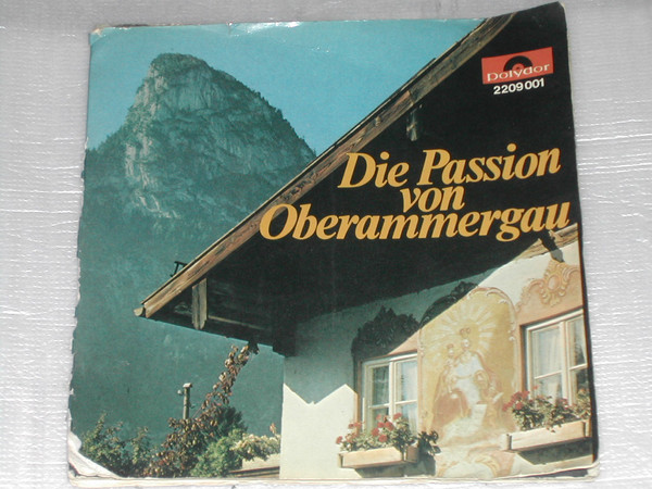 Cover Rochus Dedler - Die Passion von Oberammergau (7, EP) Schallplatten Ankauf