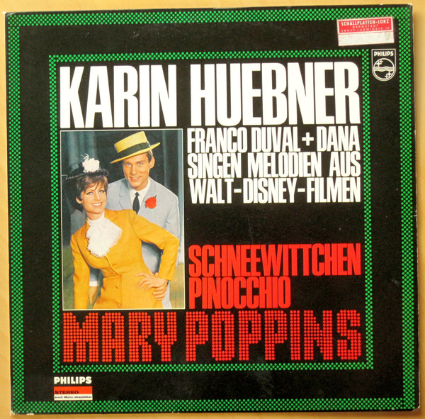 Bild Karin Huebner*, Franco Duval Und Dana (41) - Melodien Aus Walt-Disney-Filmen (LP, Album, Mono) Schallplatten Ankauf