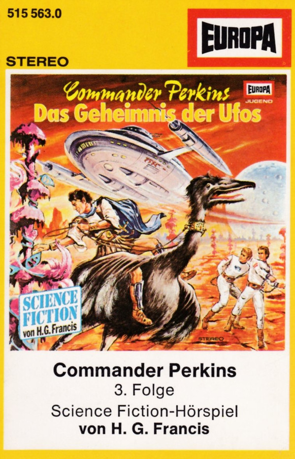 Cover H. G. Francis* - Commander Perkins 3 - Das Geheimnis Der Ufos (Cass) Schallplatten Ankauf