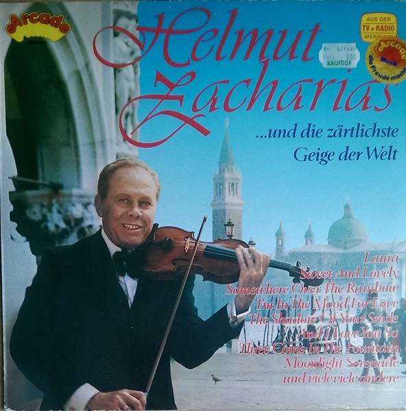 Cover Helmut Zacharias - Und Die Zärtlichste Geige Der Welt (LP, Comp) Schallplatten Ankauf