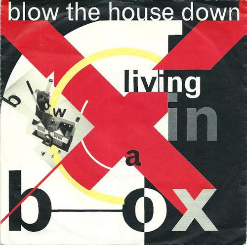 Cover Living In A Box - Blow The House Down (7, Single) Schallplatten Ankauf