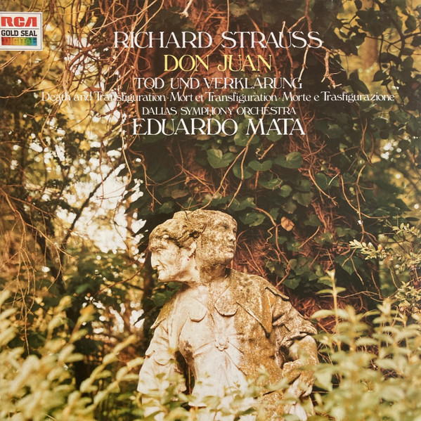 Cover Eduardo Mata - Richard Strauss - Dallas Symphony Orchestra - Don Juan Tod Und Verklärung (LP, Album) Schallplatten Ankauf