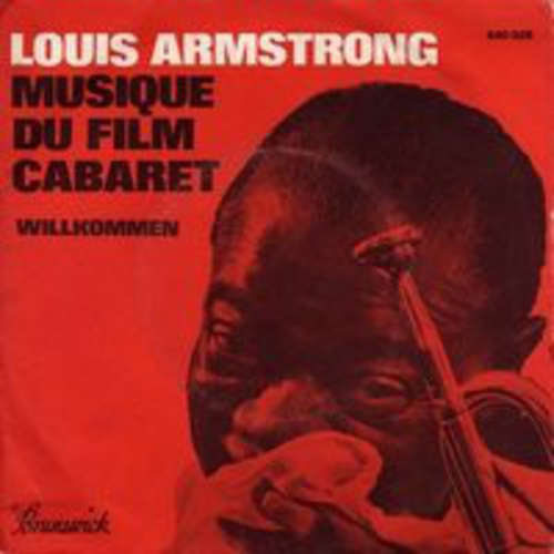 Cover Louis Armstrong - Willkommen / I Will Wait For You (7, Single) Schallplatten Ankauf