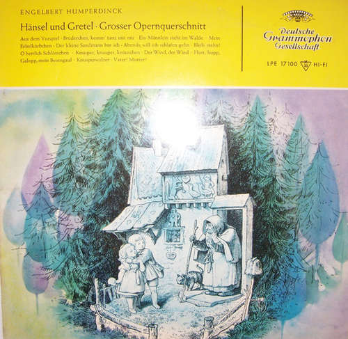 Cover Engelbert Humperdinck (2) - Hänsel Und Gretel (Grosser Opernquerschnitt) (10, Mono) Schallplatten Ankauf