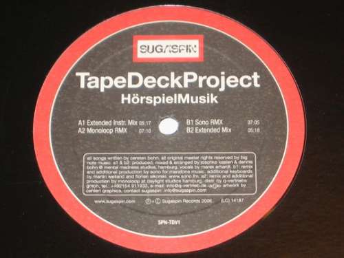 Cover TapeDeckProject - HörspielMusik (12) Schallplatten Ankauf