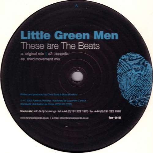 Cover Little Green Men - These Are The Beats (12) Schallplatten Ankauf