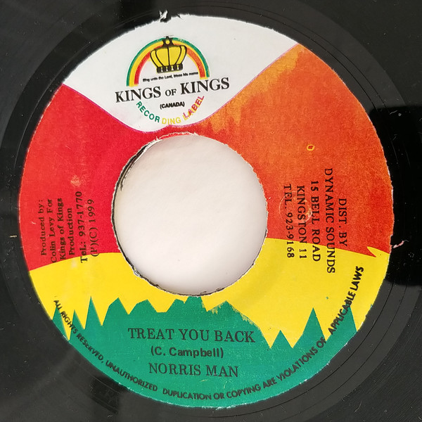 Cover Norris Man* - Treat You Back (7) Schallplatten Ankauf