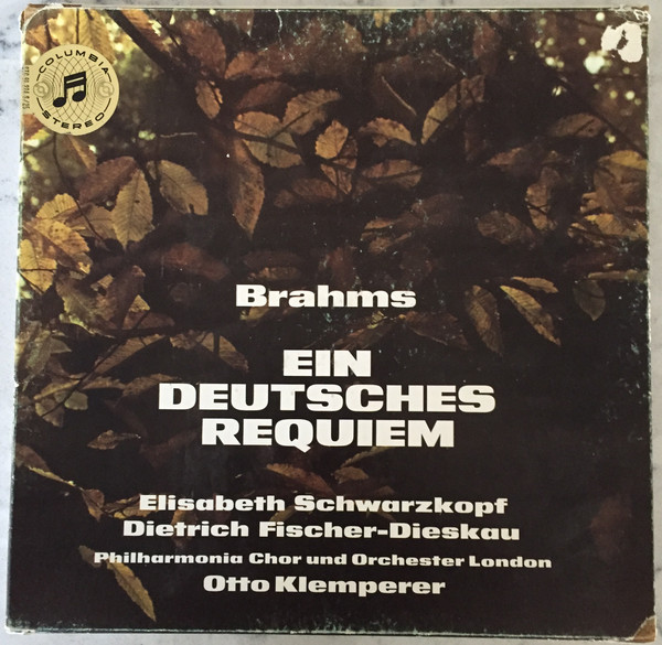 Cover Brahms*, Elisabeth Schwarzkopf, Dietrich Fischer-Dieskau, Philharmonia Chor* Und Orchester London*, Otto Klemperer - Ein Deutsches Requiem (Box + 2xLP) Schallplatten Ankauf