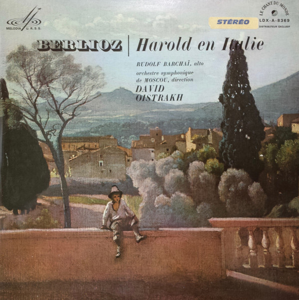 Cover Berlioz*, Rudolf Barshai, Moscow Philharmonic*, David Oistrakh* - Harold En Italie (LP) Schallplatten Ankauf