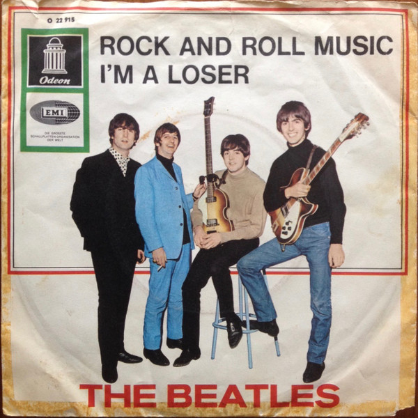 Cover The Beatles - Rock And Roll Music / I'm  A Loser (7, Single, Mono) Schallplatten Ankauf