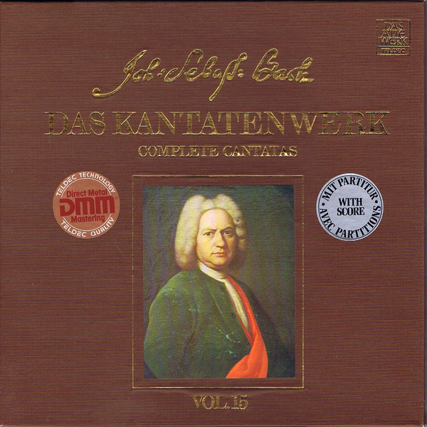 Cover Johann Sebastian Bach - Das Kantatenwerk · Complete Cantatas | BWV 57-60 | Vol. 15 (2xLP + Box) Schallplatten Ankauf