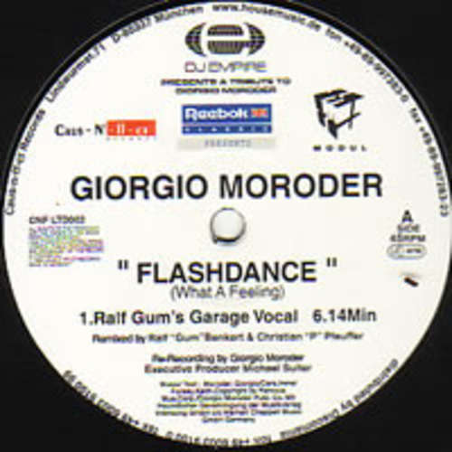 Cover Giorgio Moroder - Flashdance (What A Feeling) (12) Schallplatten Ankauf