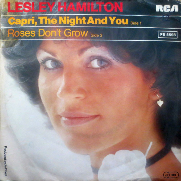 Cover Lesley Hamilton - Capri, The Night And You (7, Single) Schallplatten Ankauf