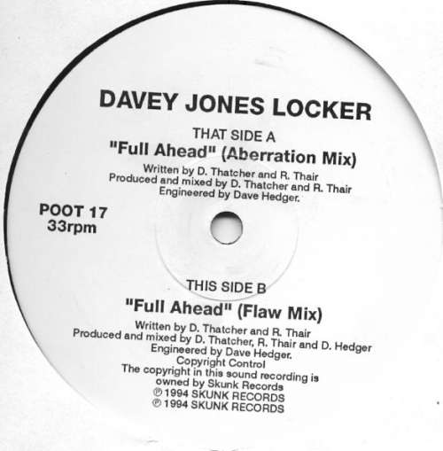 Cover Davey Jones Locker - Full Ahead (2x12) Schallplatten Ankauf