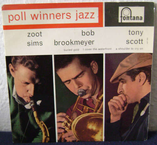 Cover Zoot Sims, Bob Brookmeyer, Tony Scott (2) - Poll Winners Jazz (7, EP) Schallplatten Ankauf