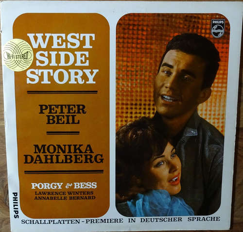 Cover Peter Beil, Monika Dahlberg, Lawrence Winters, Annabelle Bernard - West Side Story/ Porgy & Bess (LP, Comp, Gat) Schallplatten Ankauf