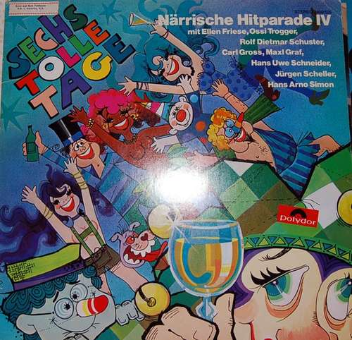 Cover Ellen Friese - Närrische Hitparade IV (LP, Album) Schallplatten Ankauf