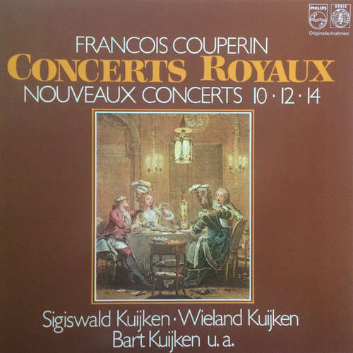Cover François Couperin - Concerts Royaux, nouveaux concerts 10 12 14 (2xLP, Album) Schallplatten Ankauf
