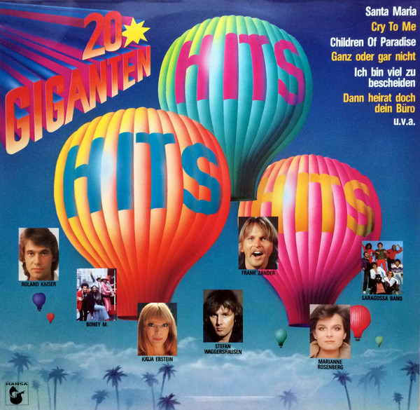 Bild Various - 20 Giganten - Hits Hits Hits (LP, Comp) Schallplatten Ankauf
