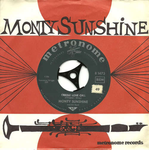 Bild Monty Sunshine And His Band* - Creole Love Call / South (7, Single) Schallplatten Ankauf
