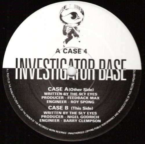 Cover Investigator Base - A Case 4 Investigator Base (12) Schallplatten Ankauf