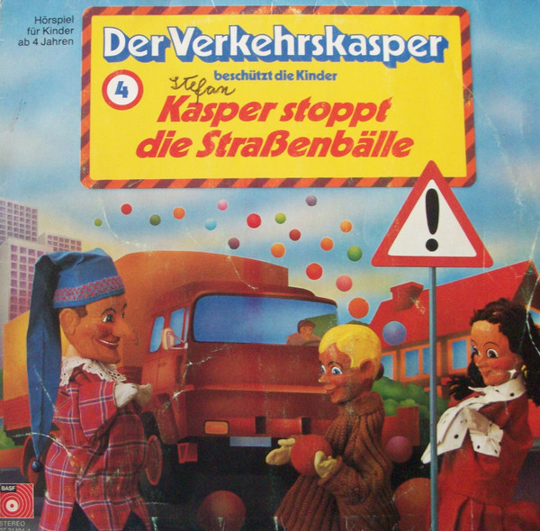 Cover Der Hamburger Polizeikasper - Kasper Stoppt Die Straßenbälle (LP) Schallplatten Ankauf