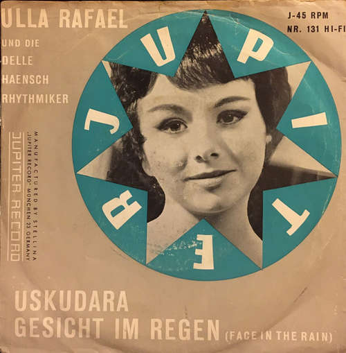 Cover Ulla Rafael - Uskudara / Gesicht Im Regen (7, Single, Mono) Schallplatten Ankauf