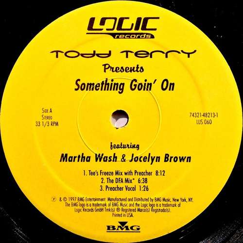 Cover Todd Terry Featuring Martha Wash & Jocelyn Brown - Something Goin' On (12) Schallplatten Ankauf