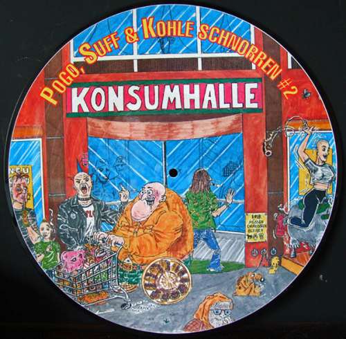 Cover Various - Pogo, Suff & Kohle Schnorren #2 (LP, Comp, Pic) Schallplatten Ankauf