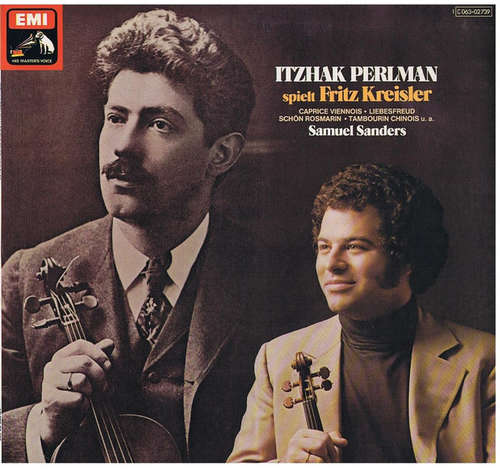 Cover Itzhak Perlman, Samuel Sanders (2) - Itzhak Perlman Spielt Fritz Kreisler (LP) Schallplatten Ankauf