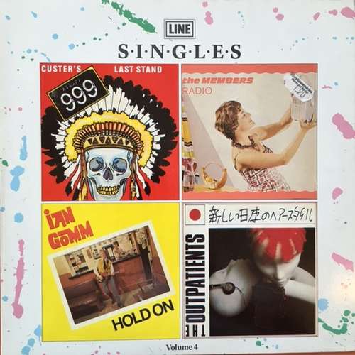 Cover Various - The Line Singles - Volume 4 (10, Comp, Whi) Schallplatten Ankauf