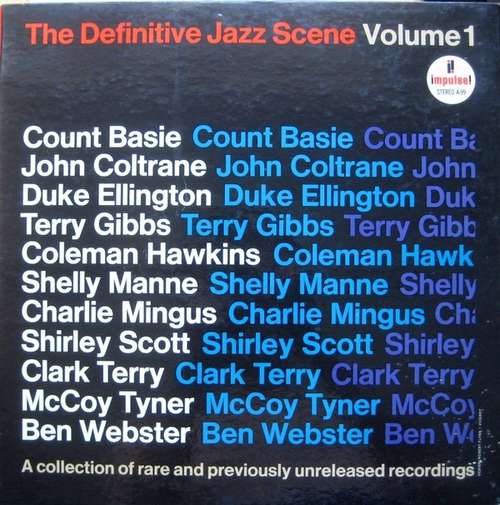 Cover Various - The Definitive Jazz Scene Volume 1 (LP, Comp, Mono) Schallplatten Ankauf
