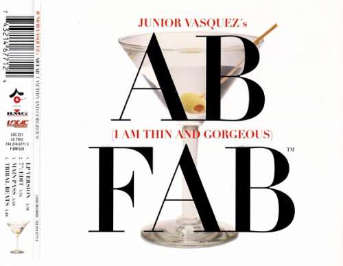 Cover Junior Vasquez - Ab Fab (I Am Thin And Gorgeous) (CD, Maxi) Schallplatten Ankauf